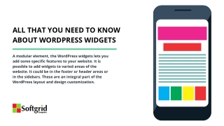 All that you need to know about WordPress widgets