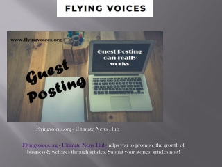 Flyingvoices.org - Ultimate News