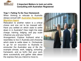 Australian Registered Migration Agent