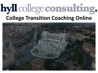 College Transition Coaching Online