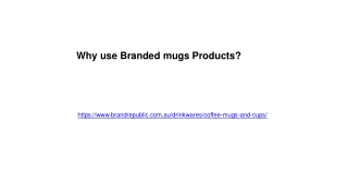 branded mugs