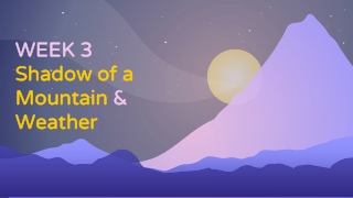 Rain Shadow Powerpoint