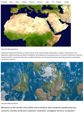 Greening Deserts species protection projects for biodiversity, critically endangered tree species and ecosystem restor