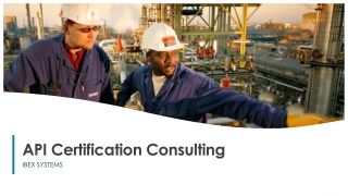 API Certification Consulting - Ibex Systems