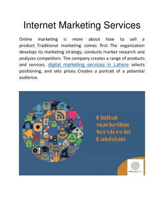 Internet Marketing Services