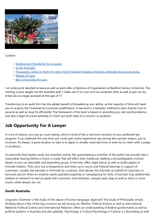 How To Come To Be A Lawyer