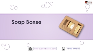 Soap boxes with luxury style and Designs