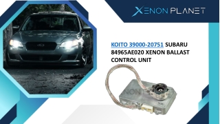 Koito 39000-20751 Subaru 84965AE020 Xenon Ballast Control Unit