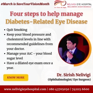 Diabetes Related Eye Disease | Best Eye Hospitals in Bellandur, Bangalore | Nelivigi Eye Hospital