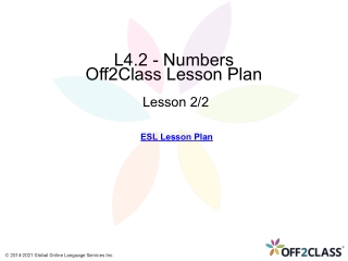 Numbers Part 2 Free Off2Class ESL Download