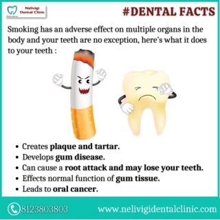 Dental Facts | Best Dental Clinic in Bangalore | Nelivigi Dental Clinic