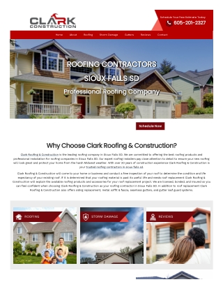 Clark Roofing and Construction