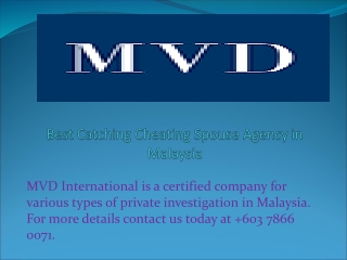 Catching Cheating Spouse Agency Malaysia