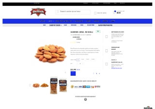 Fresh Raw Almonds Online | Its Delish
