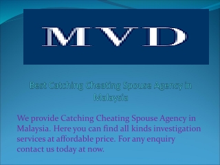 Catching Cheating Spouse Agency Malaysia