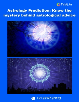 Astrology Prediction: Know the mystery behind astrological advice