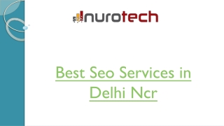 Best SEO Services in Delhi NCR