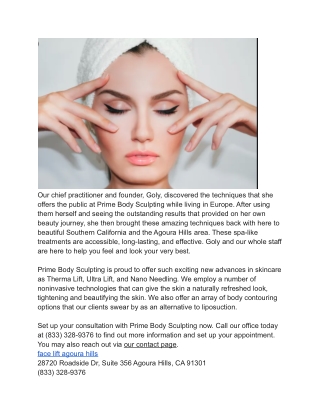 face lift agoura hills