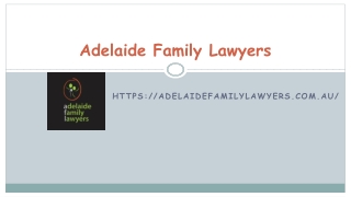 Adelaide Family Lawyers