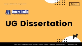 professional undergraduate dissertation writing services uk