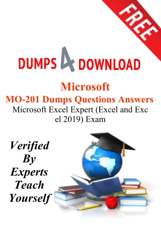 Microsoft MO-201 Dumps PDF Questions Answers