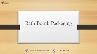 Bath bomb packaging Available in All Sizes & Shapes in USA