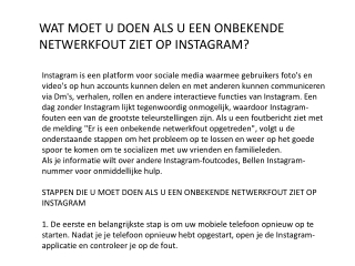 Instagram Nummer