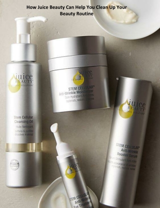 How Juice Beauty Can Help You Clean Up Your Beauty Routine