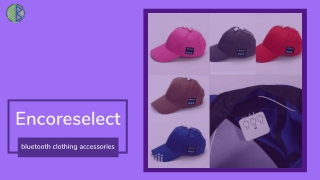 How We Get Bluetooth Clothing Accessories