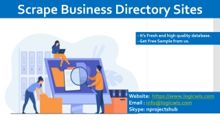 Scrape Business Directory Sites