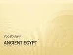 Ancient Egypt