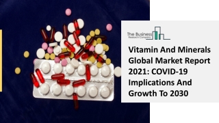 Vitamins and Mineral Supplement Market Industry Trends And Emerging Opportunities Till 2030