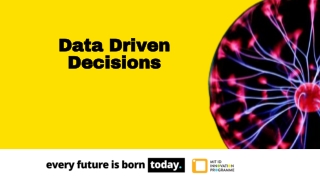 Top Data Driven Decision Making Course - MITID Innovation