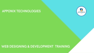 https://www.apponix.com/web/Web-Designing-and-Development-Training-in-Hyderabad.html