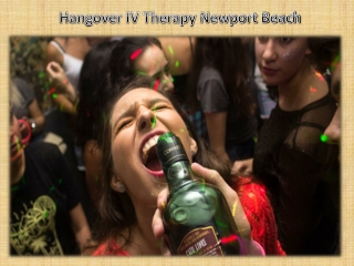 Hangover IV Therapy Newport Beach