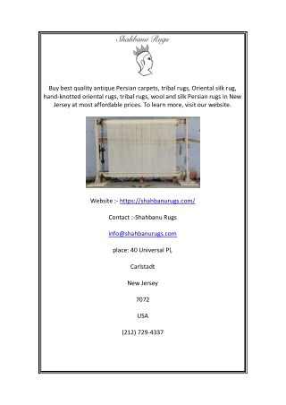 Antique Persian Rugs | Shahbanurugs.com