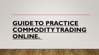 Commodity Market Live: Commodity Prices And Commodities Trading Online - Motilal Oswal