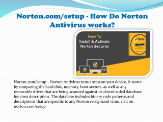What is Norton.com/setup – Norton Setup – Norton Product Key