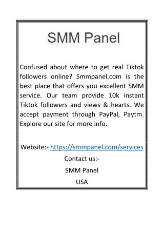 Buy Tiktok Hearts | Smmpanel.com
