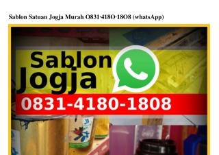 Sablon Satuan Jogja Murah Ö83l–Կl8Ö–l8Ö8(whatsApp)