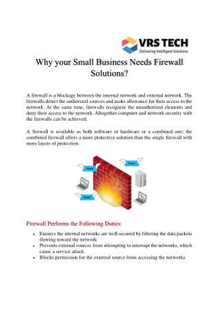 Firewall Network Security Dubai