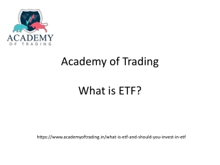 What is ETF