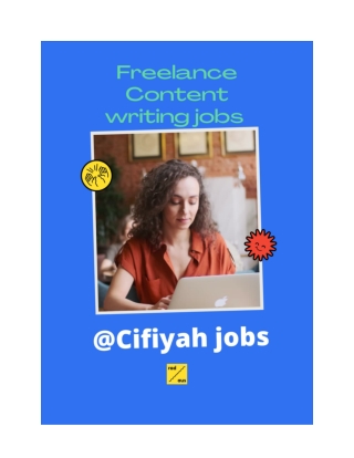 How to get started as a freelance content writer jobs?
