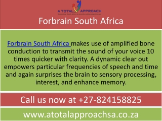 Forbrain South Africa