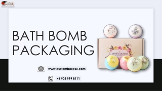 Luxury Bath bomb packaging available in London, UK