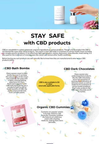 Buy best CBD product for women health