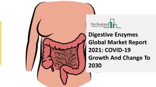 2021 Digestive Enzymes Market Size, Growth, Drivers, Trends And Forecast