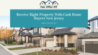 NY Home Buyers | Fair Offer NY