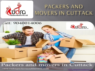 Packers and Movers in Cuttack