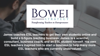 Teach Business English Online - Bowei Strategy